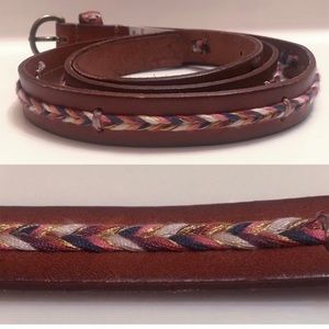 Brown American Eagle Belt with Multiple Colors